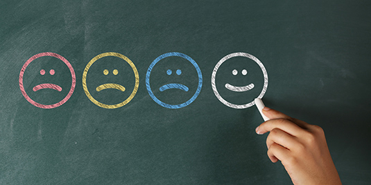 Depression-Optimism-Negativity-Pessimism