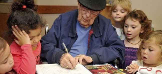 educazione intergenerazionale anziani case di riposo e bambini